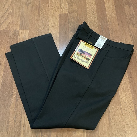 Wrangler Other - Wrangler Wrancher Dress Jeans Mens 40x32 Black Regular Fit New w/ Tags